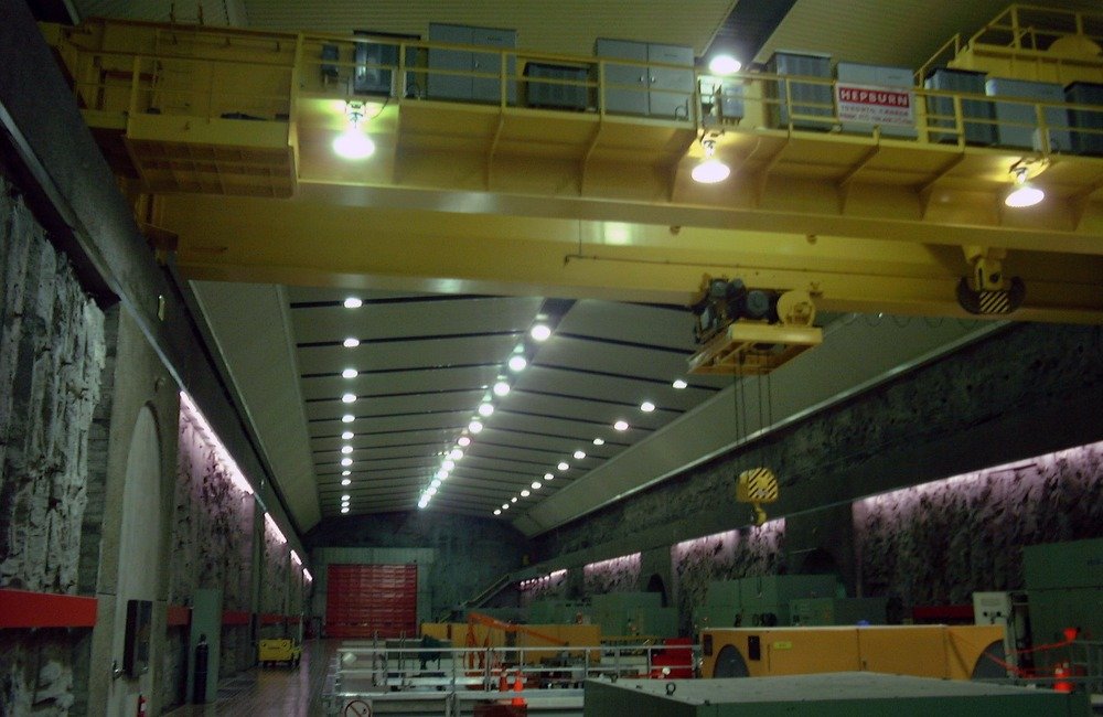 SEN 90-Ton Powerhouse Turbine Hall Crane